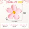 Magnetic Fridge Magnet Seal Clips Sakura Fridge Magnet Food Bag Clip Multifunctional Snack Sealer Food Storage Unique Petal Clip