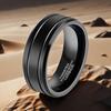 European and American Fashion Minimalist Men's Classic Couple Band Ring