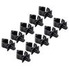 Wiring Fasteners 11mm/0.43inch Black Car Accessories