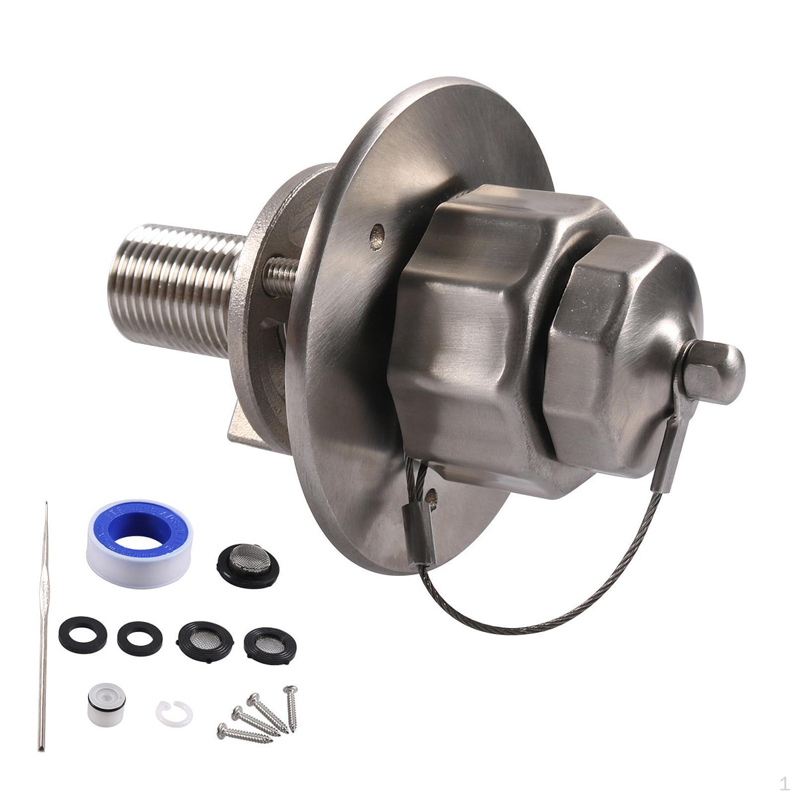 

Inlet Flange RV Water Connection for Trailer Only Water Inlet