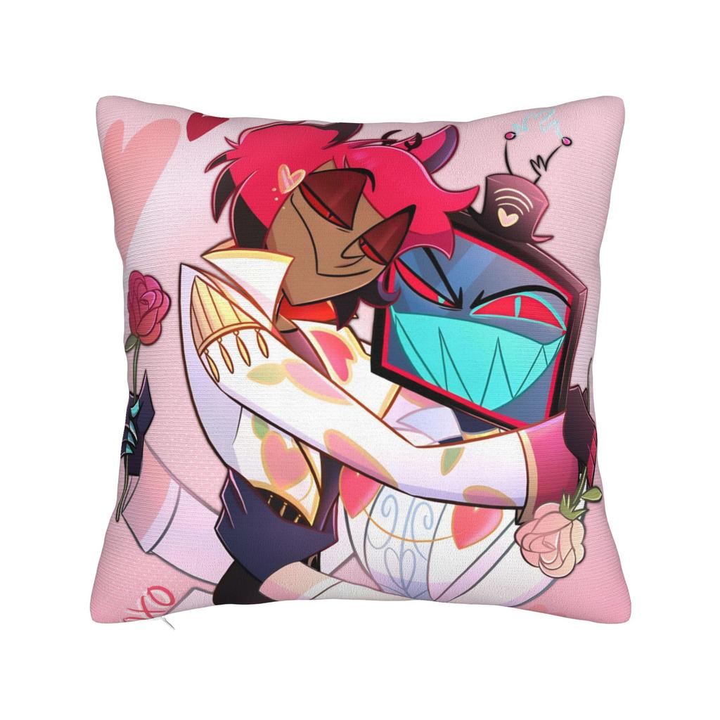 R-Radiostatic Vox Alastor Pillow Cover Accessories Printing Cushion Cover Decorations Pillow Case Cover Home Multiple Sizes