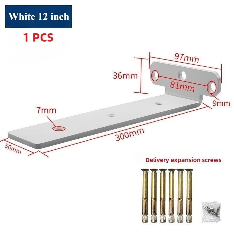 1 PCS 200kg Bearing Capacity Suspended Tripod Brackets Wall Shelf Support Hidden Wall Fixed Partition Storage Rack Shelves