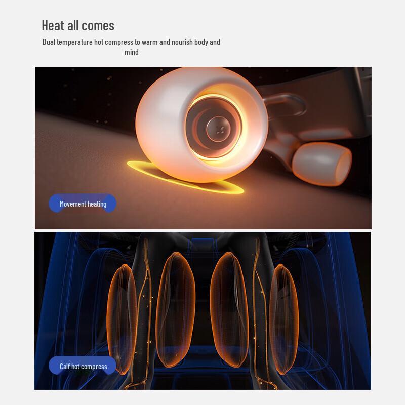 REBOR S500 4D Zero Gravity Full Body Massage Chair