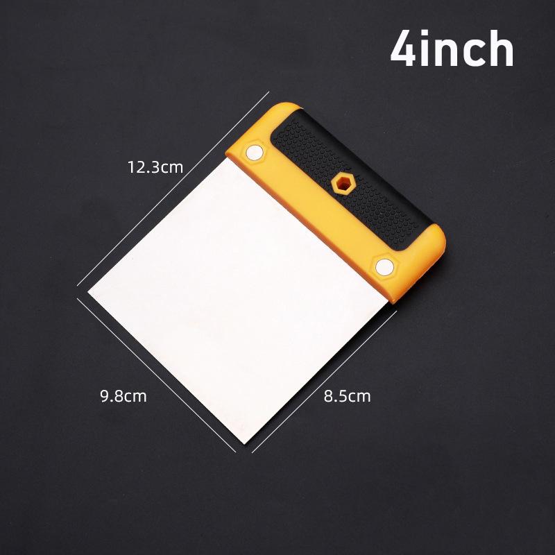 

4/6/8/10inch Paint Scraper Stainless Steel Putty Knife Spatula for Plaster Shovel Filling & Repairing Drywall Wallpaper