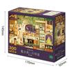 Epoch Jigsaw by Noriko Room x 38 Includes and Score Ticket 300-piece Puzzle, Illustration/Art Nishimura, Wizard's (26 cm), 28-036s, Glue, Spatula,