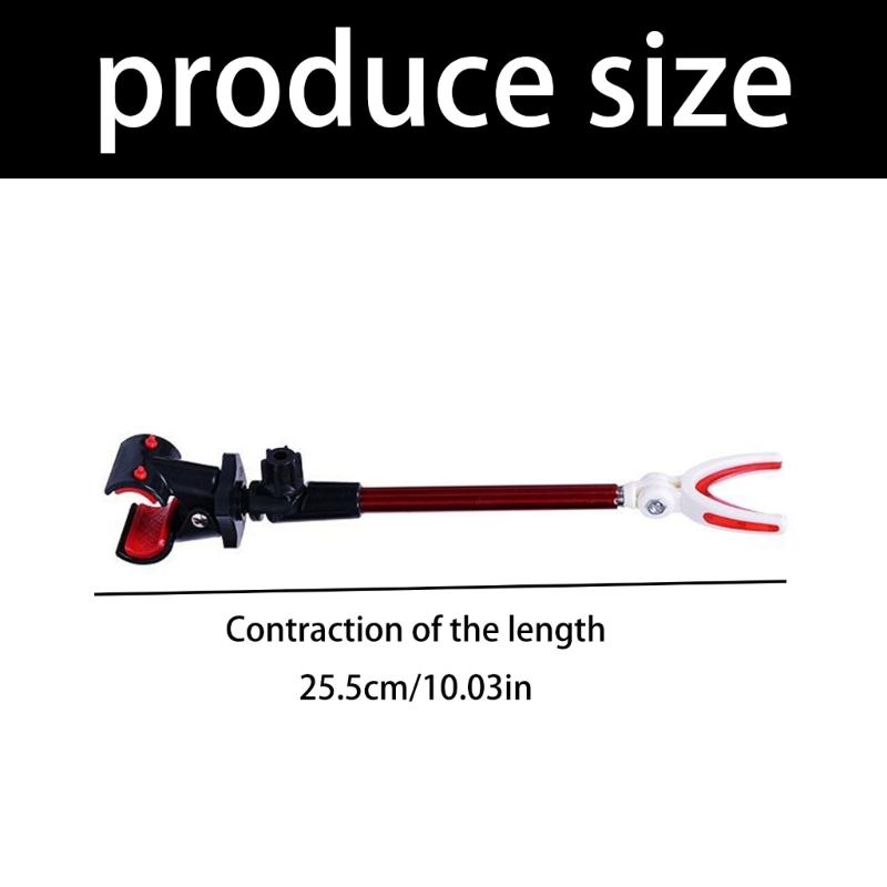 Fishing Rod Holder Stand Adjustable Telescopic Design Quick Setups for Freshwater Saltwater Angling