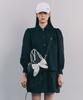 SIWL107 Jacquard Puff Shirt (Black)