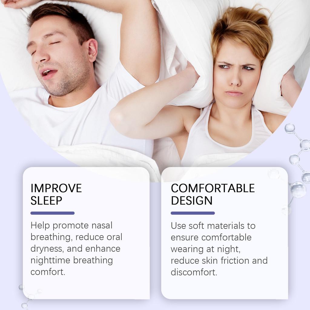 Ximonth Anti Snoring Sleep Patches For Peaceful Rest With Gentle Comforting Care In 30 Pieces