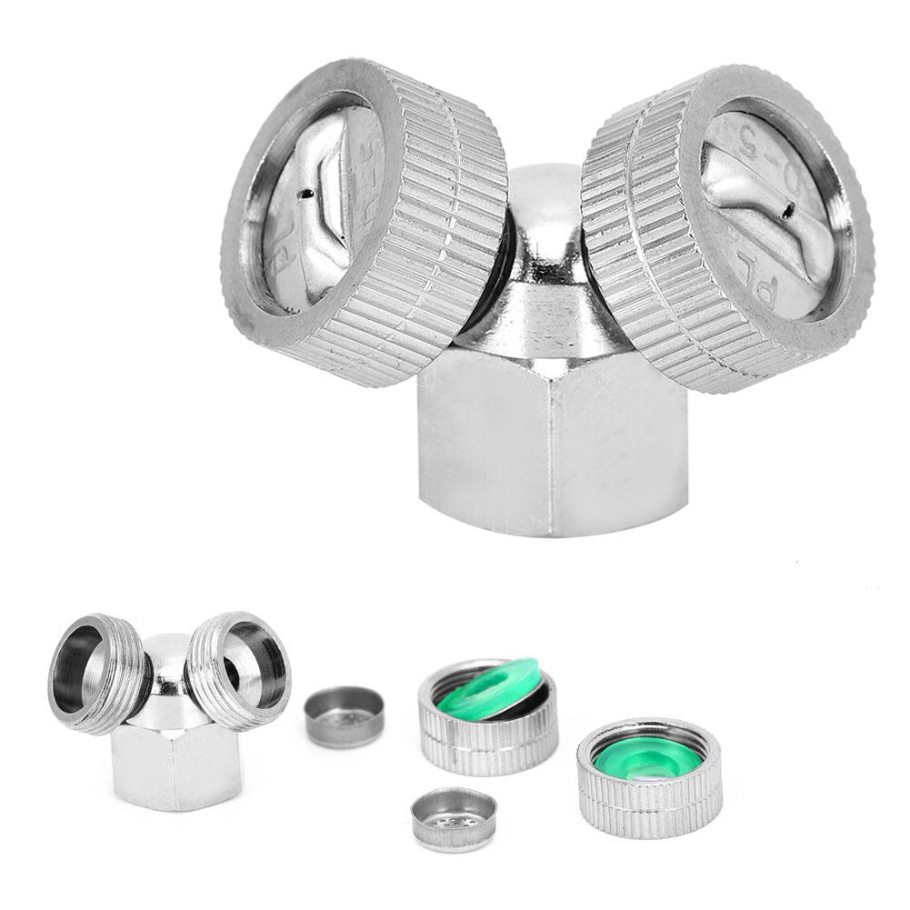 G3 8in Female Thread Stainless Steel 2 Head Garden Sprinklers Agricultural Irrigation Spray Head