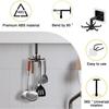 1/2Pcs Kitchen Hook Multifunctional Hook 360 Degree Swivel Rack Bathroom Wall Door Hook Bracket And Storage Spoon Rack Accessory