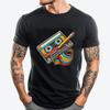Retro Cassette Tape 80s 90s Music Cassette Tape Funny T Shirts Men Spring  Tshirt National Flag Day - Men's Summer Cotton Gra...
