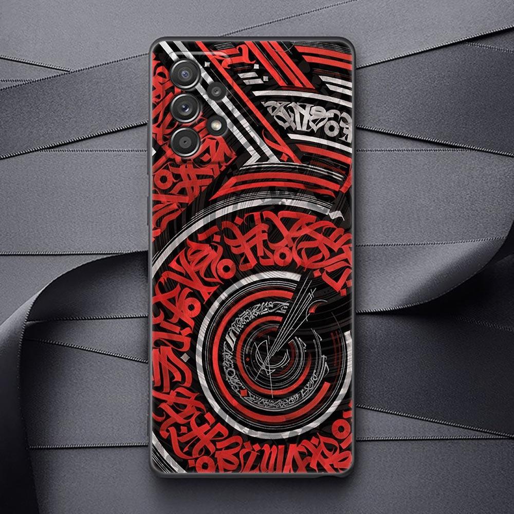 Phone Case For Samsung Galaxy A32 A33 A31 A23 A22 A21S A13 A12 A11 A03 A02 01 5G Silicone Cases Cover Pokras Lampas Art Graffiti