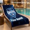 Custom Text NSW Blues Logo Print Beach Towel Large Towel For Home Bathroom Beach