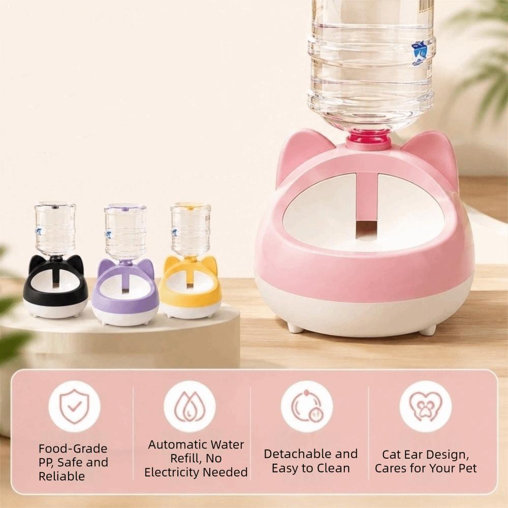 Large Capacity Automatic Water Fountain Non-Slip Pet Drinking Station  Daily Drinking