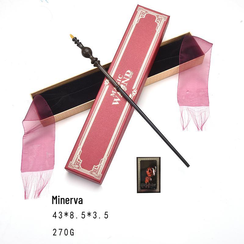 Exquisite Harry Potter Magic Wands: Hermione, Harry, Stainless Steel Core, Gift Box Included