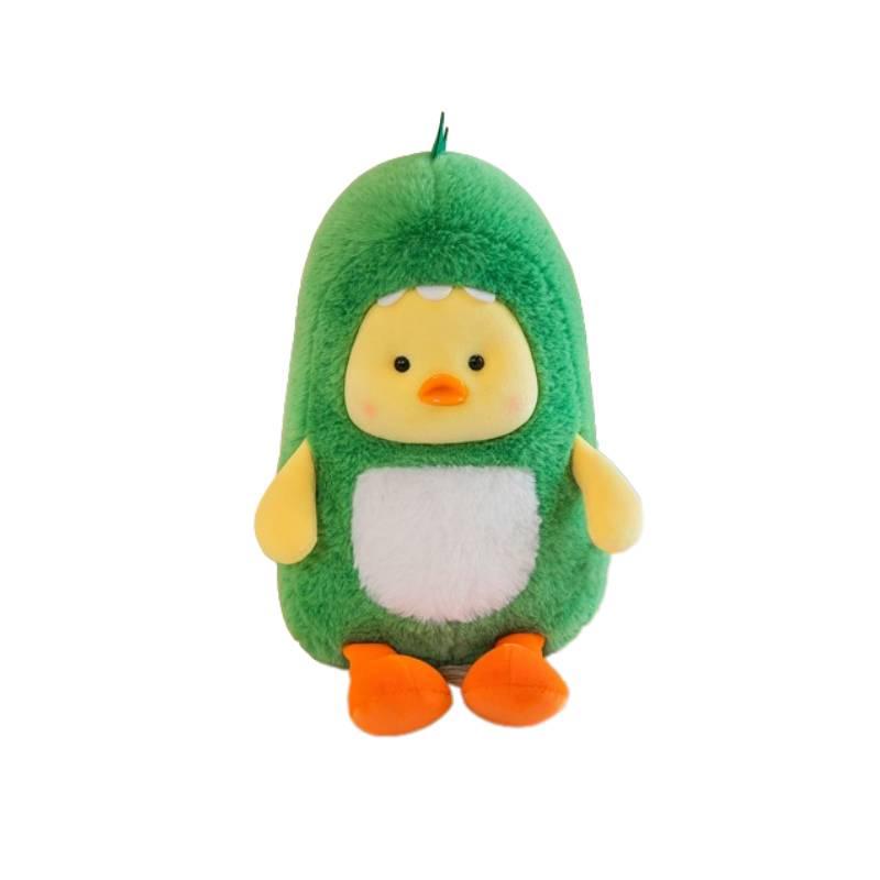 Cute Transforming Dinosaur Plush Toy For Kids' Birthday Gifts Short Hair Breathable Comfortable No Fading Available In Bunny Panda Duck Elephant