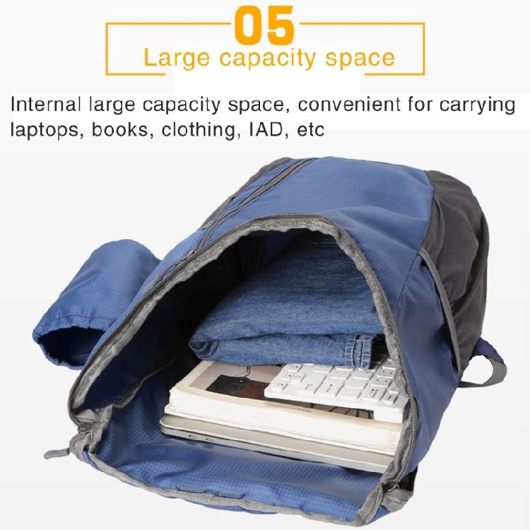 Foldable Camping Backpack Hiking Daypack Water Resistant for Travel Camping