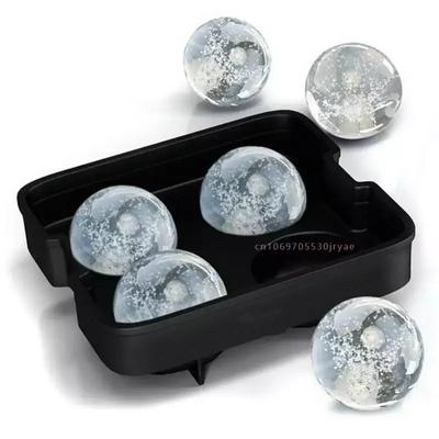 Ice Ball Maker Mold Mould Brick Round High Quality Ice Mold DIY Home Party Whiskey Wine Ice Cream Bar Tools Accessiories 4.5CM