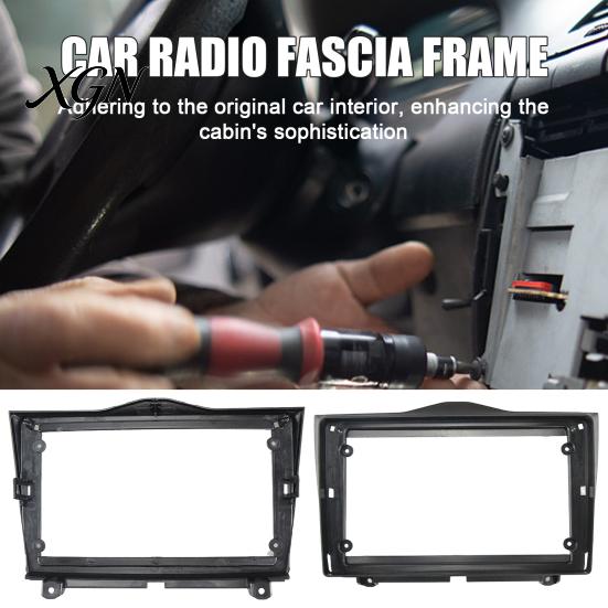 Non Destructive Radio Housing 9 Inch Dash Kit for Lada Granta 2018+, Navigation Frame Screen Mount Panel, Stereo Mounting Bezel, Direct Fit
