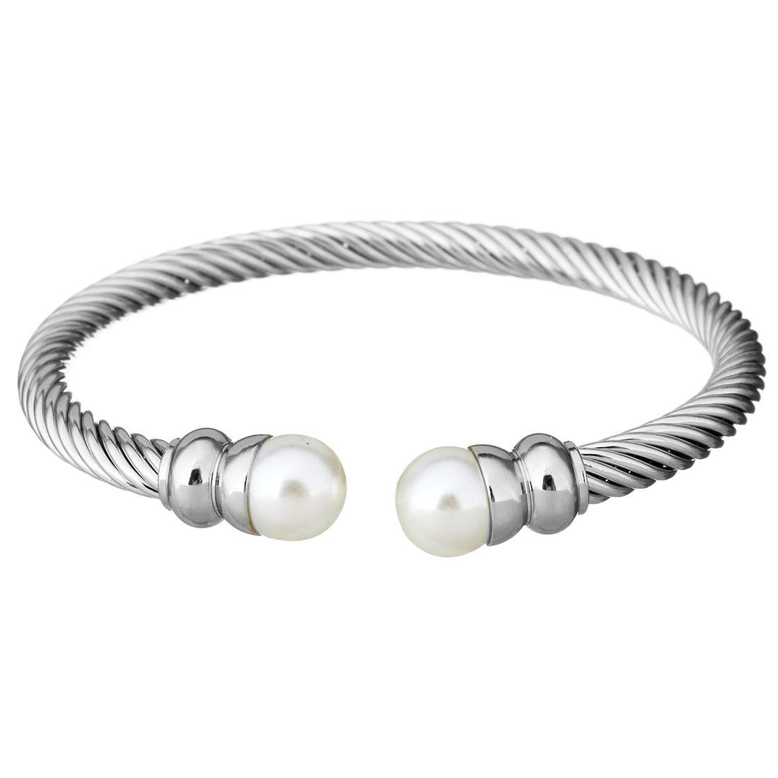 Bracelet Women s Fashion Design Women s Fried Dough Twists Bracelet Set Pearl Accessories for Mum 2026 58MM × 53MM
