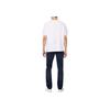 Calvin Klein Crew Neck Letter Short Sleeve T-Shirt Men Tops White 4RB862G-YAA