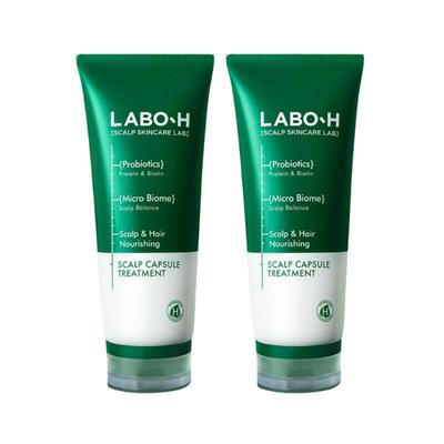 Labo H Scalp-Strengthening Capsule Treatment 200 Ml ×2 (Hair Loss Relief, Scalp Clinic)