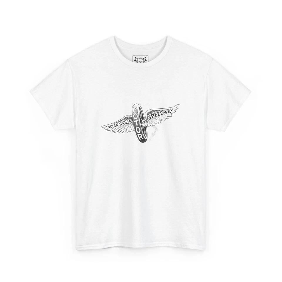 

Winged Wheel Vintage T-Shirt - Indianapolis History Design Tee - Indy Fans Gift 3XL