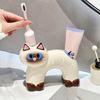 Creative Toothpaste Toothbrush Rack Ceramic Electric Toothbrush Stand  Bathroom Accessories