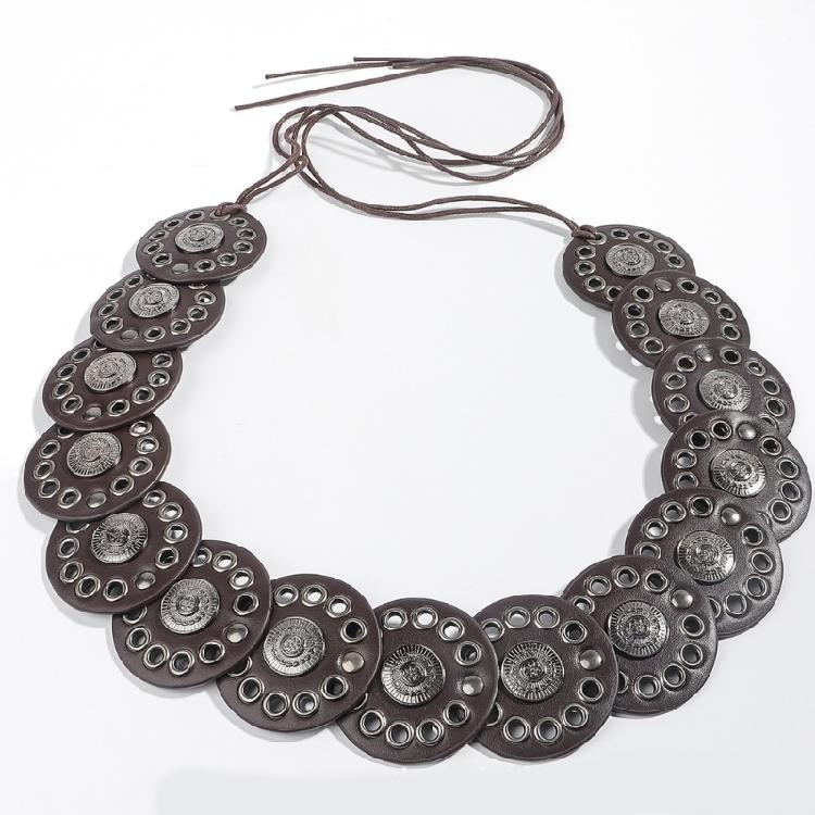 Retro Wide Disc Belt for Women Western Styles Waist Belt Cincher Belt for Various Waist Styling Party Waist Accessories