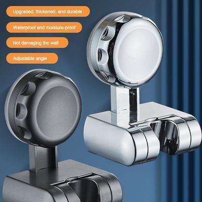 Wall Mounted Shower Head Holder Suction Cup Handheld Sprayer Support  Bathroom Accessories