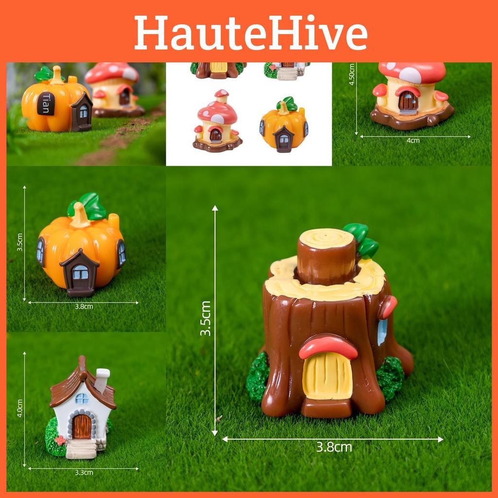 Enchanting Resin Tree Stump House Garden Ornaments For Creative Landscape Decor