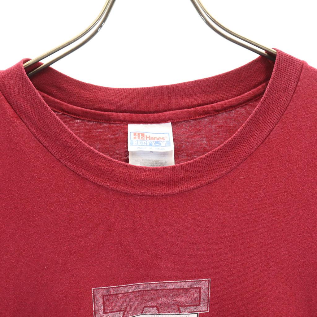 HANES 90s Old USA Made Arkansas Razorbacks Short Sleeve T-shirt Men's Used