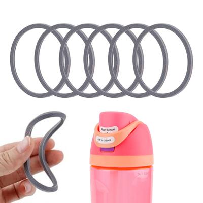 6Pcs Water Bottle Gasket Replacement for Owala FreeSip Easy To Replace Silicone Lid Seal O Ring Sealing Gaskets
