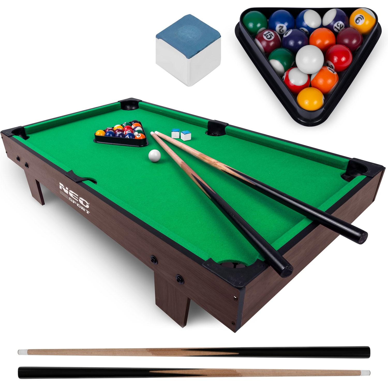 Neo-Sport 3Ft Mini Billiard Table Set