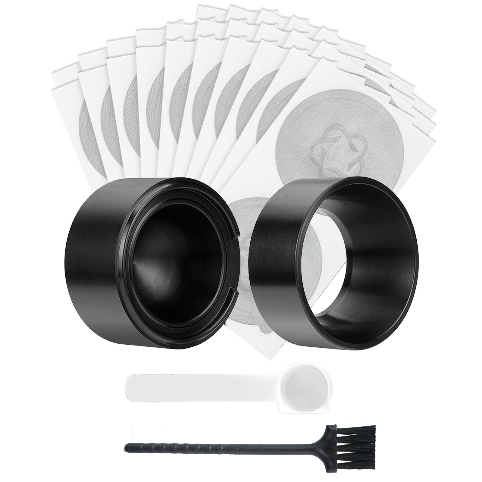 

Инструмент для наполнения кофейных капсул с крышками с сильным клеем Набор для запечатывания многоразовых кофейных капсул Аксессуары для прессования кофейных капсул A