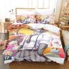 3D Print BEASTARS Anime Bedding Set Single Twin Full Queen King Size Bed Set Aldult Kid Bedroom Duvetcover Sets Bed Sheet Set