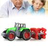 Novelty Children Pull Back Car Toys Grain Loader Harvesters Farm Tractor Pull Back Car for Play Toys Lawn Games Best Gif