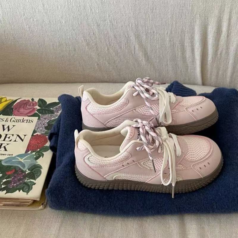 Board shoes women's ugly cute spring new niche low-top versatile casual sports little white shoes