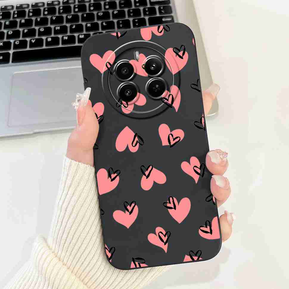 For Realme 12 Pro 5G RMX3842 Case Fashion Cartoon Print Soft Silicone Back Cover For Oppo Realme 12Pro RMX3843 6.7" Bumper Shell