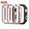 3pcs Hard PC Case For Watch 45mm 41mm 38mm 42mm 40mm 44mm Matte Bumper Protective Case Frame for iWatch SE 9 8 7 6 5 4 3 2