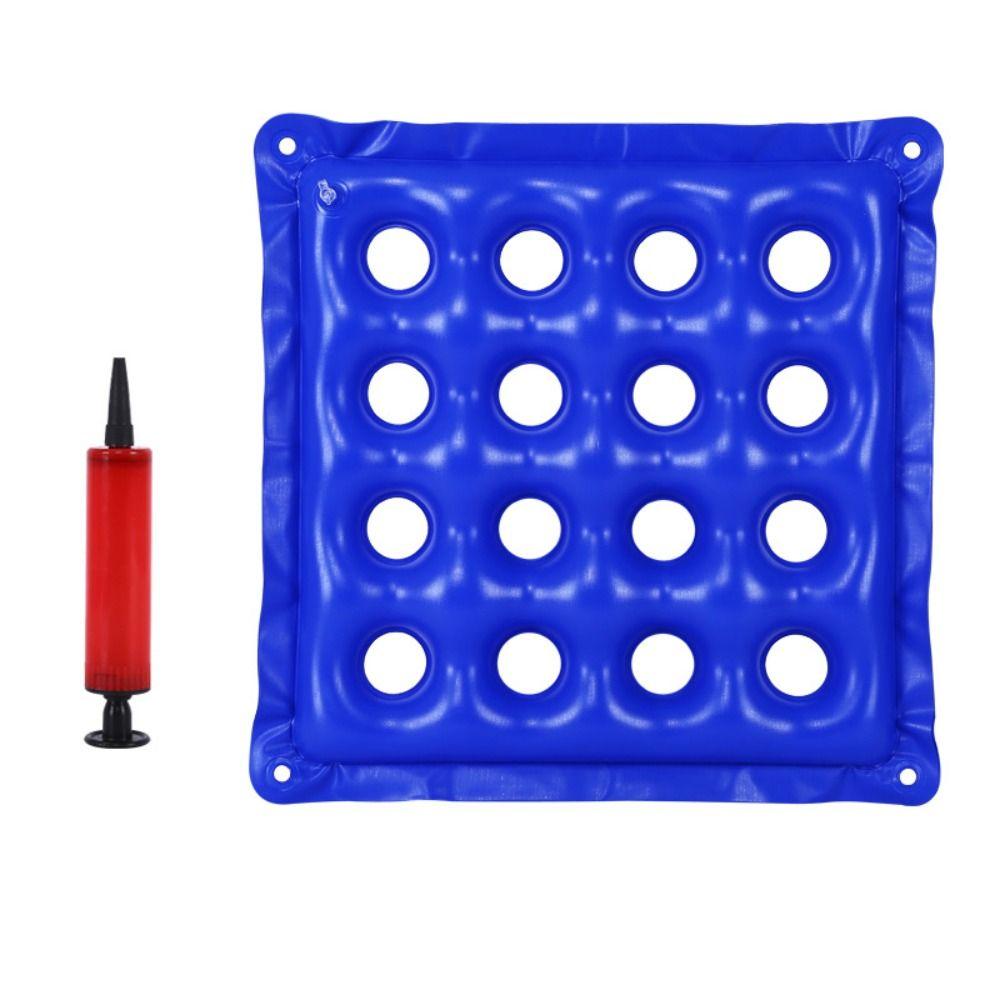 

PVC Travel Cushion 48cm Chair Pad Postpartum Cushion Waffle Seat Cushion Hip Support синий