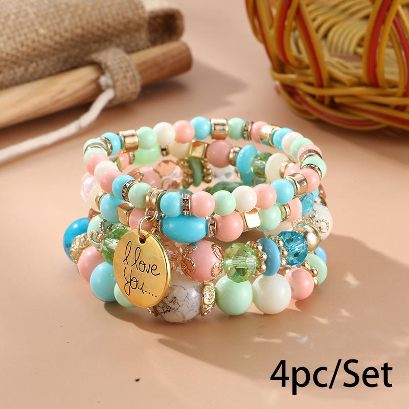 Bohemian Beaded Multi-Layer Ethnic Style Bracelet for Men and Women