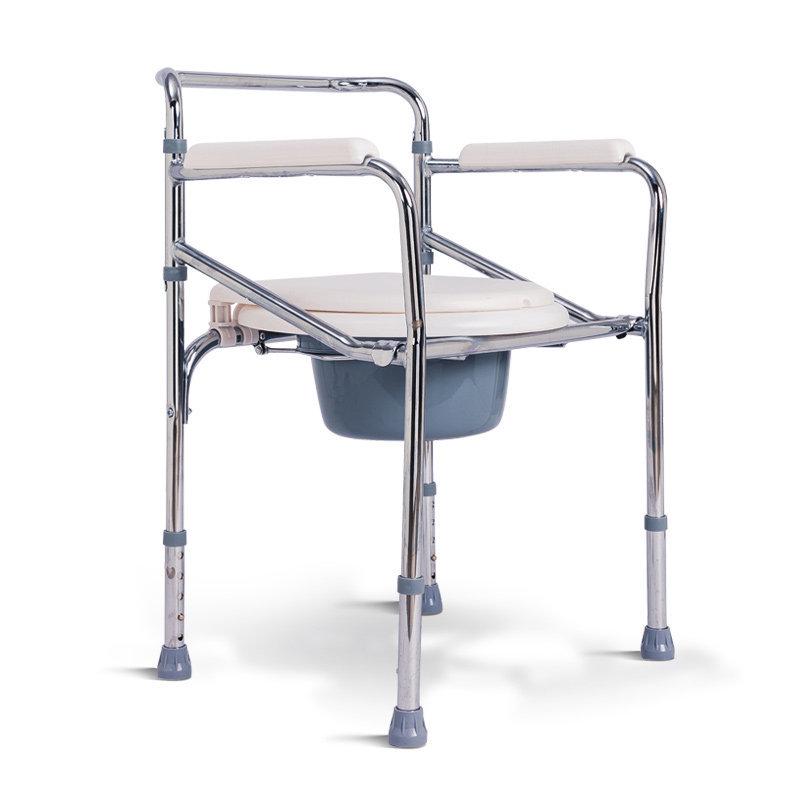 Foldable Multifunctional Commode Chair for Elderly & Pregnant Women
