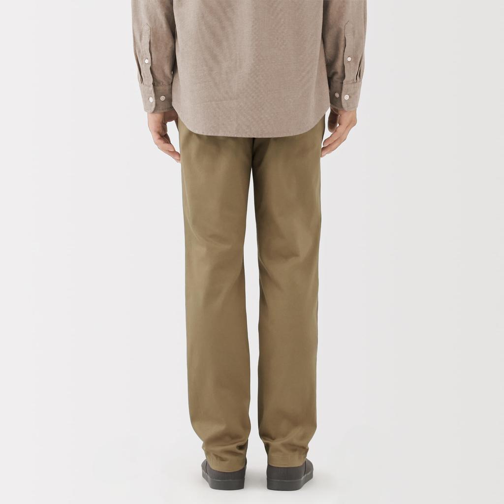 MUJI Herren Stretch Chino Slim Hose, AE0XLA5A, Anthrazit, Größe 73