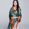 Extra Large Korean Style Chiffon Scarf - Versatile Beach Towel and Sun Protection Shawl for Women