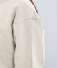 ADERNM Pigment Cut-Line Sweatshirt (Beige)