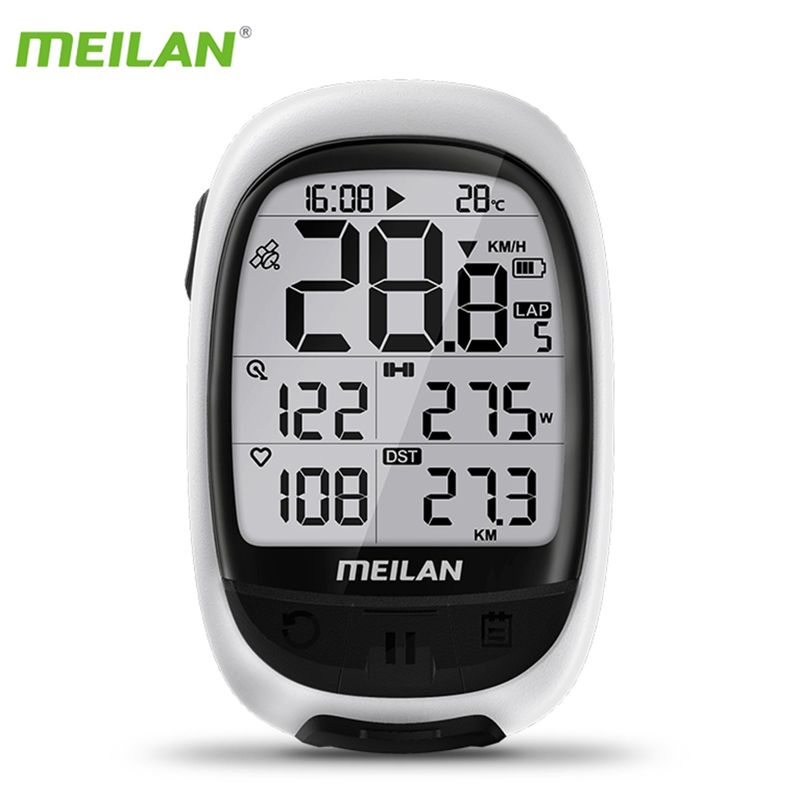 

Велосипедный компьютер MEILAN M2 с GPS, измеритель мощности сердечного ритма, велосипедный навигационный компьютер