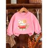 European sizes A Brightly Colored Print Pattern, a Comfortable And Skin-Friendly Round-Neck Sweatshirt for  Kids, Perfect for Everyday Wear