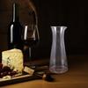 Beverages Dispenser Transparent Carafe Red Decanter Small Acrylic Party for Serving
