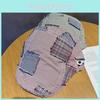 Grid Retro Patchwork Baseball Cap Sunshade Casual Outdoor Girl Travel Supplies